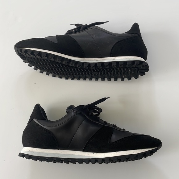 Novesta Marathon Black Leather Sneaker EU 46 UK11 US12 - Picture 6 of 8